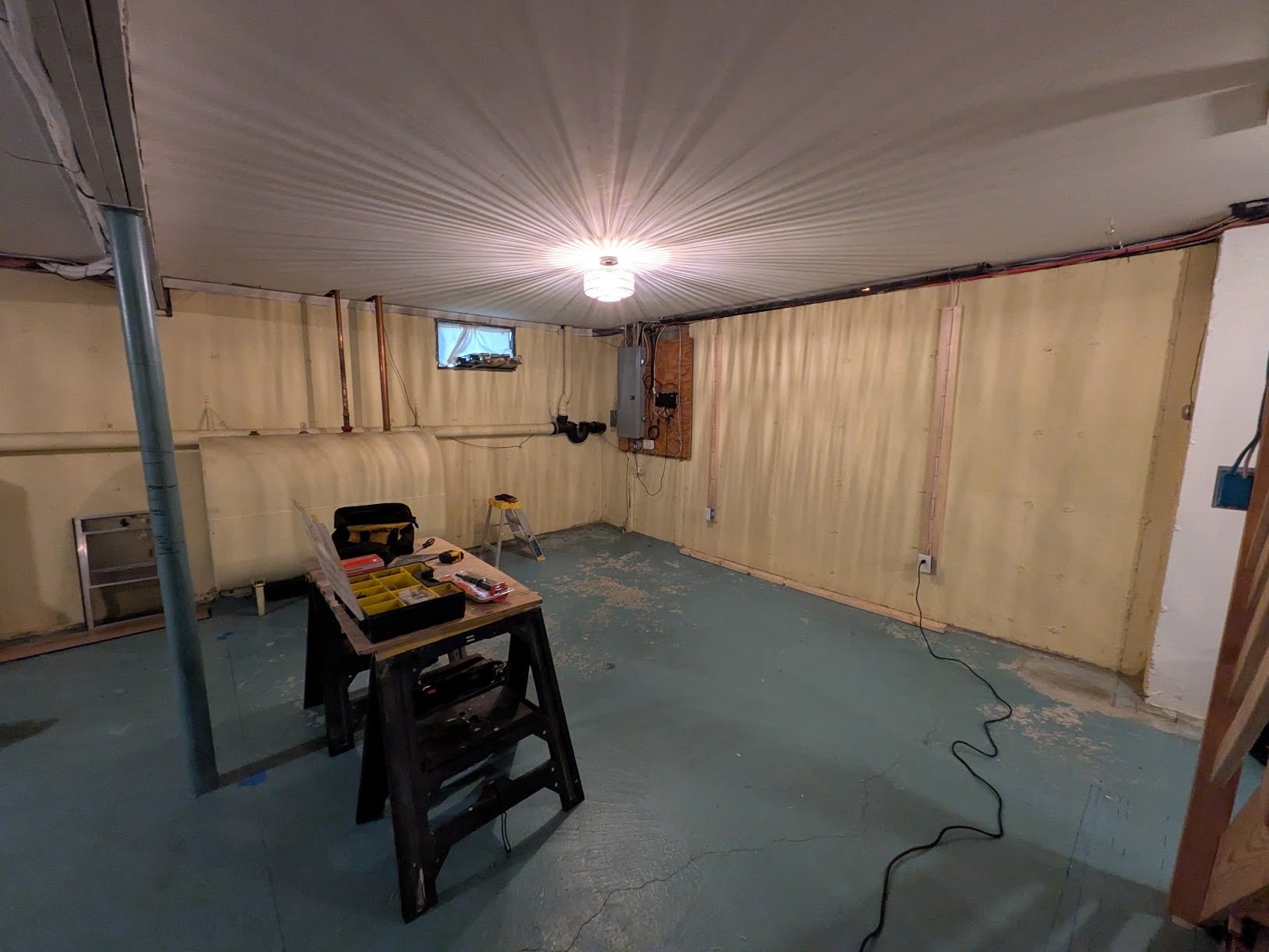 Basement before