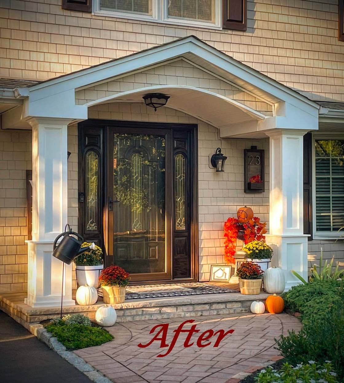 Front entry after